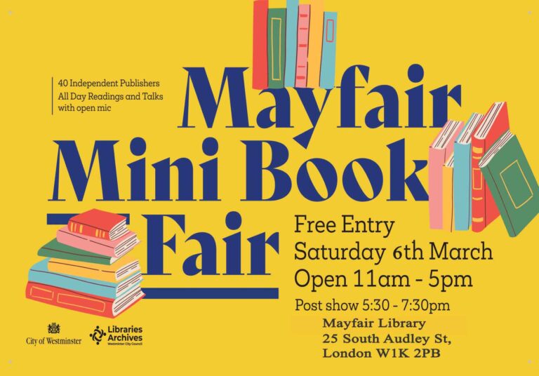 breaking news Mayfair Mini Book Fair